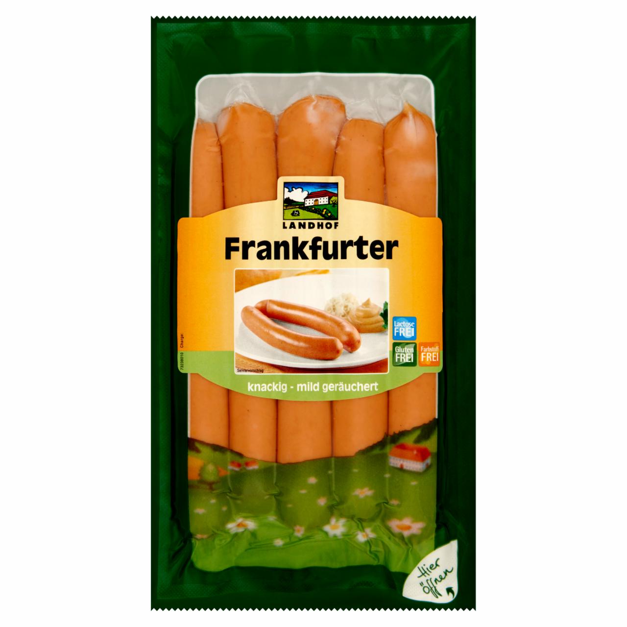 Képek - Landhof frankfurti virsli 5 db 250 g