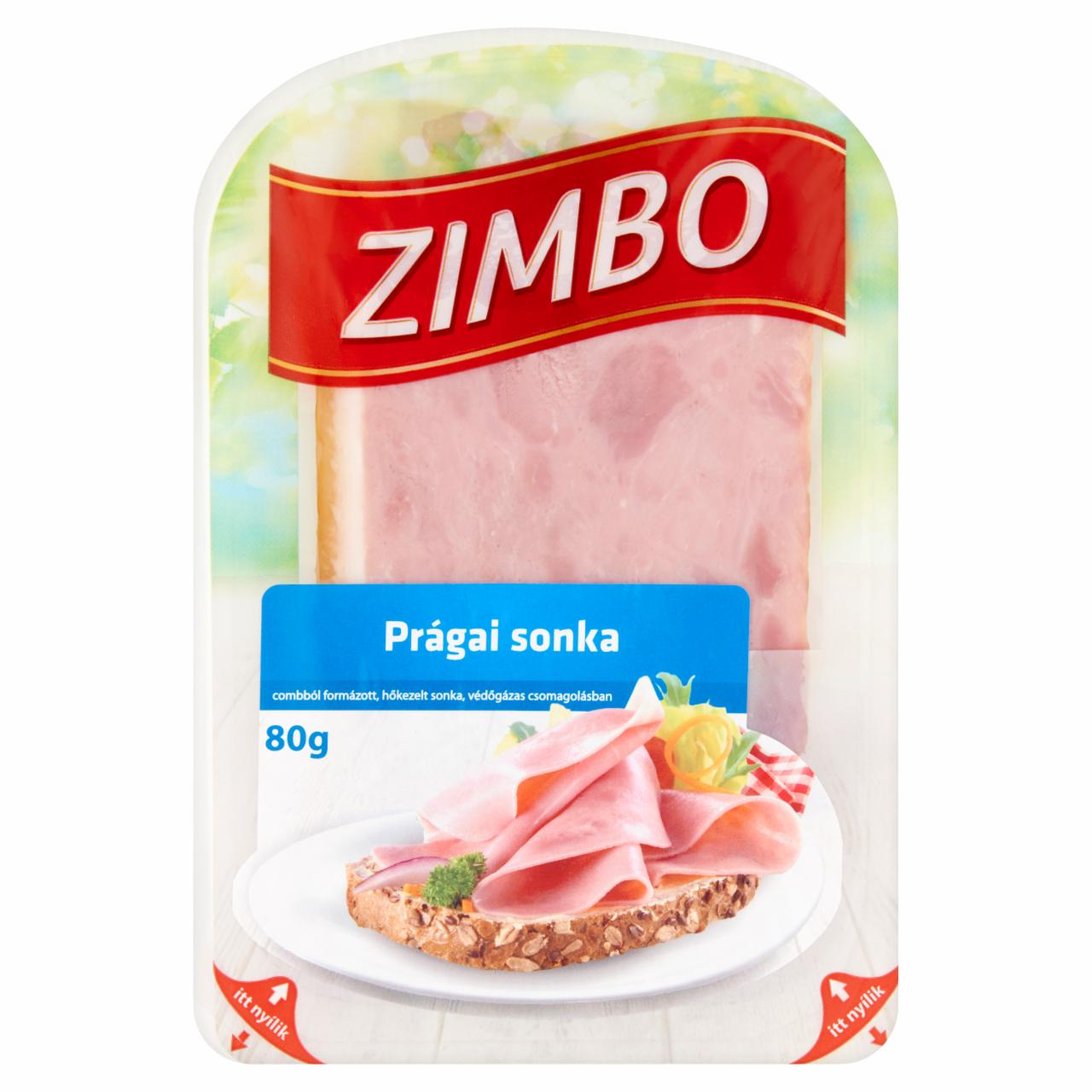 Képek - Zimbo prágai sonka 80 g