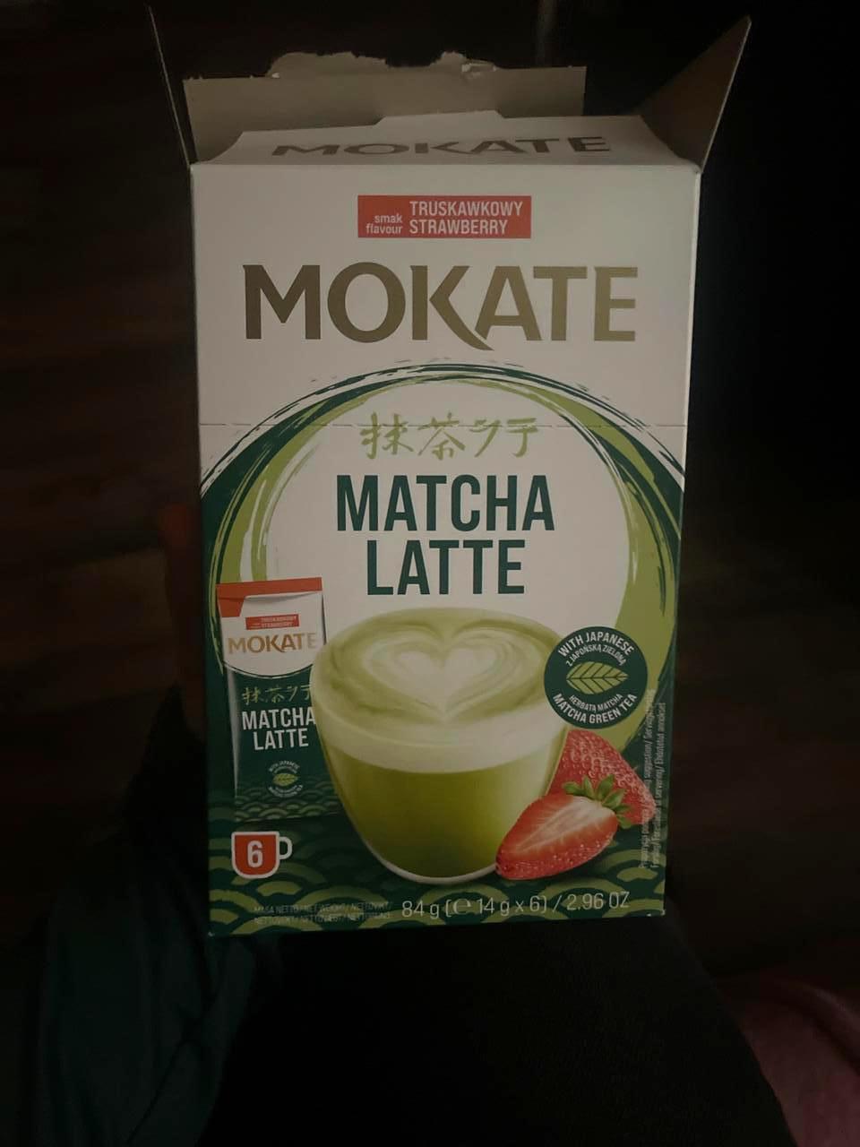 Képek - Matcha latte Strawberry Mokate