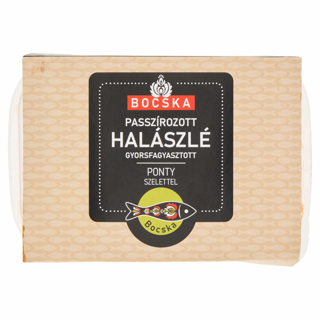 Képek - Bocska gyorsfagyasztott passzírozott halászlé ponty szelettel 560 g