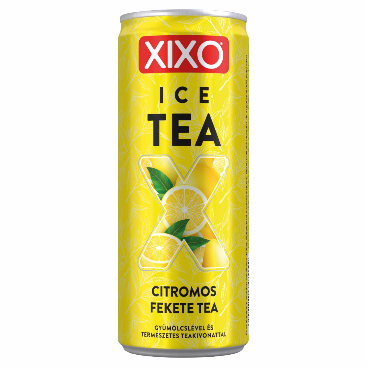 Képek - XIXO Ice Tea citromos jegestea gyümölcslével és természetes teakivonattal 250 ml