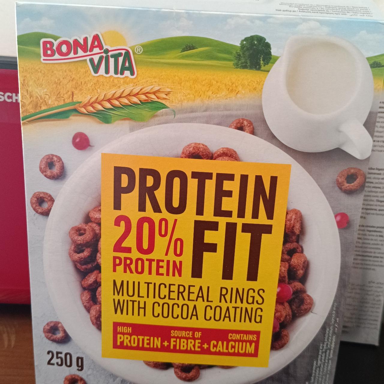 Képek - Protein Fit multicereal rings with cocoa coating BonaVita