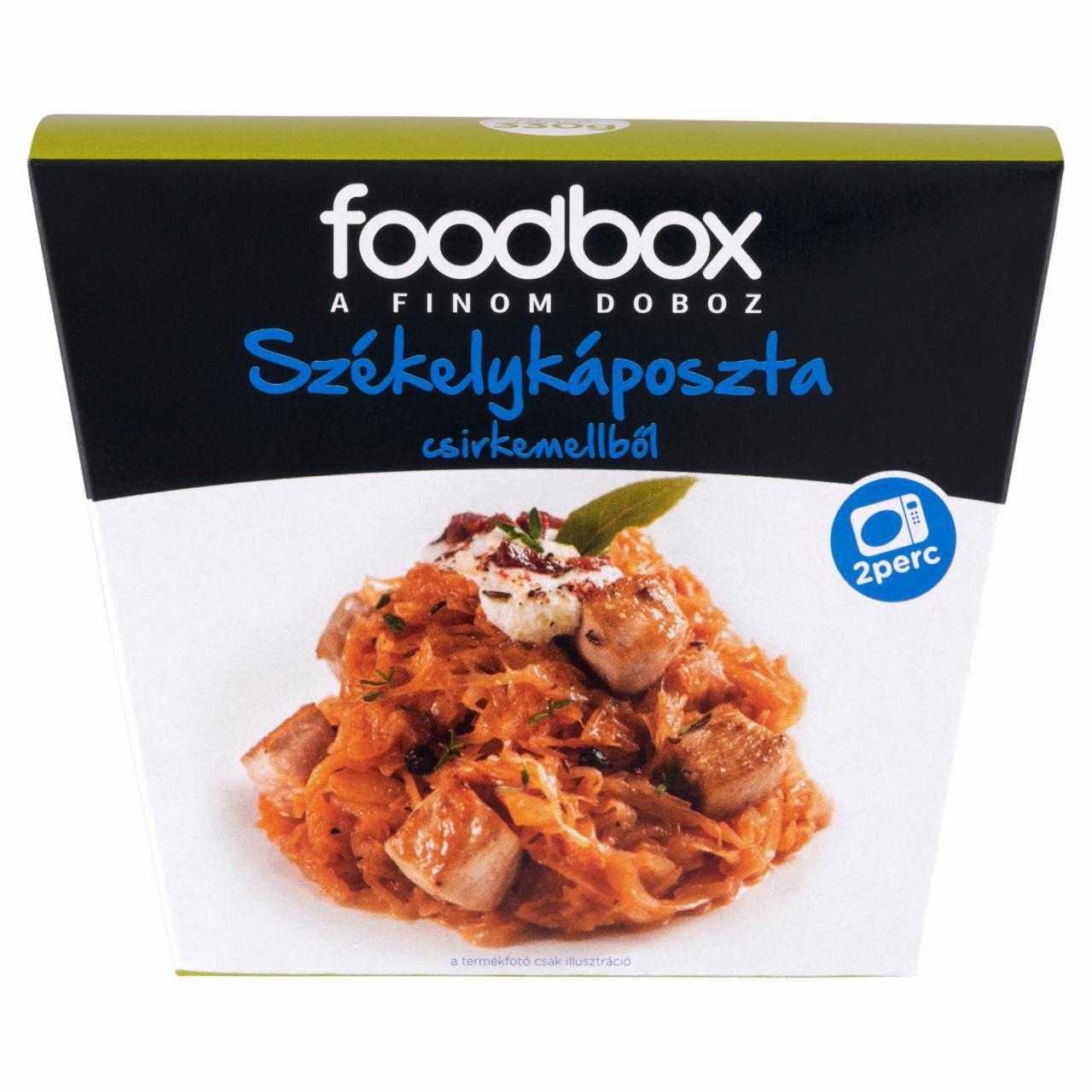 Képek - Foodbox székelykáposzta csirkemellből 330 g