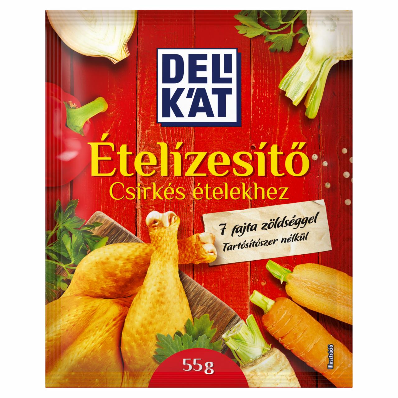 Képek - Delikát ételízesítő csirkés ételekhez 55 g