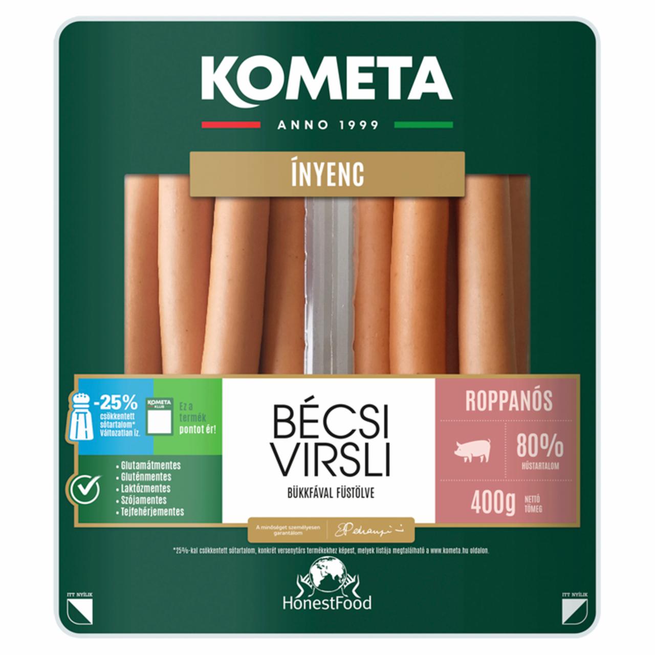 Képek - Kometa Ínyenc roppanós bécsi virsli bükkfával füstölve 400 g