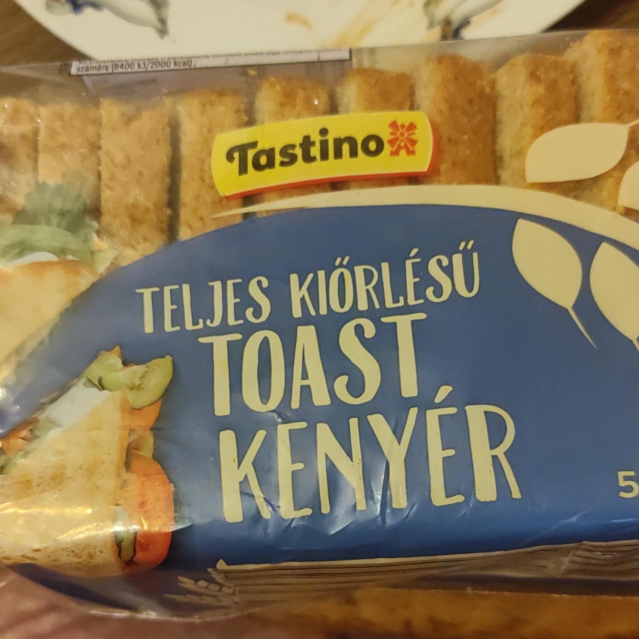 Képek - Teljes kiőrlésű toast kenyér Tastino