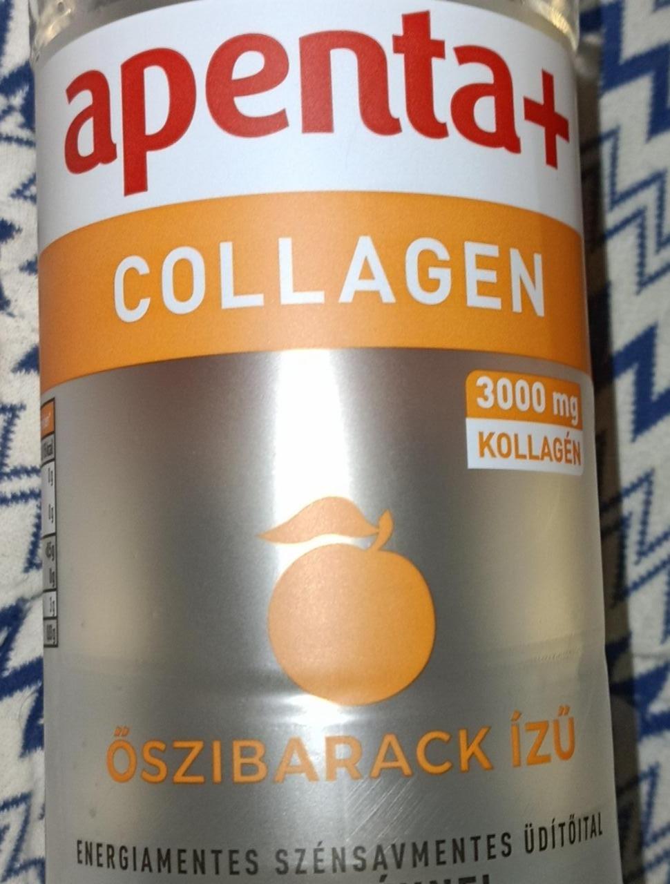 Képek - Apenta+ Collagen őszibarack ízű energiamentes szénsavmentes üdítőital kollagénnel 750 ml