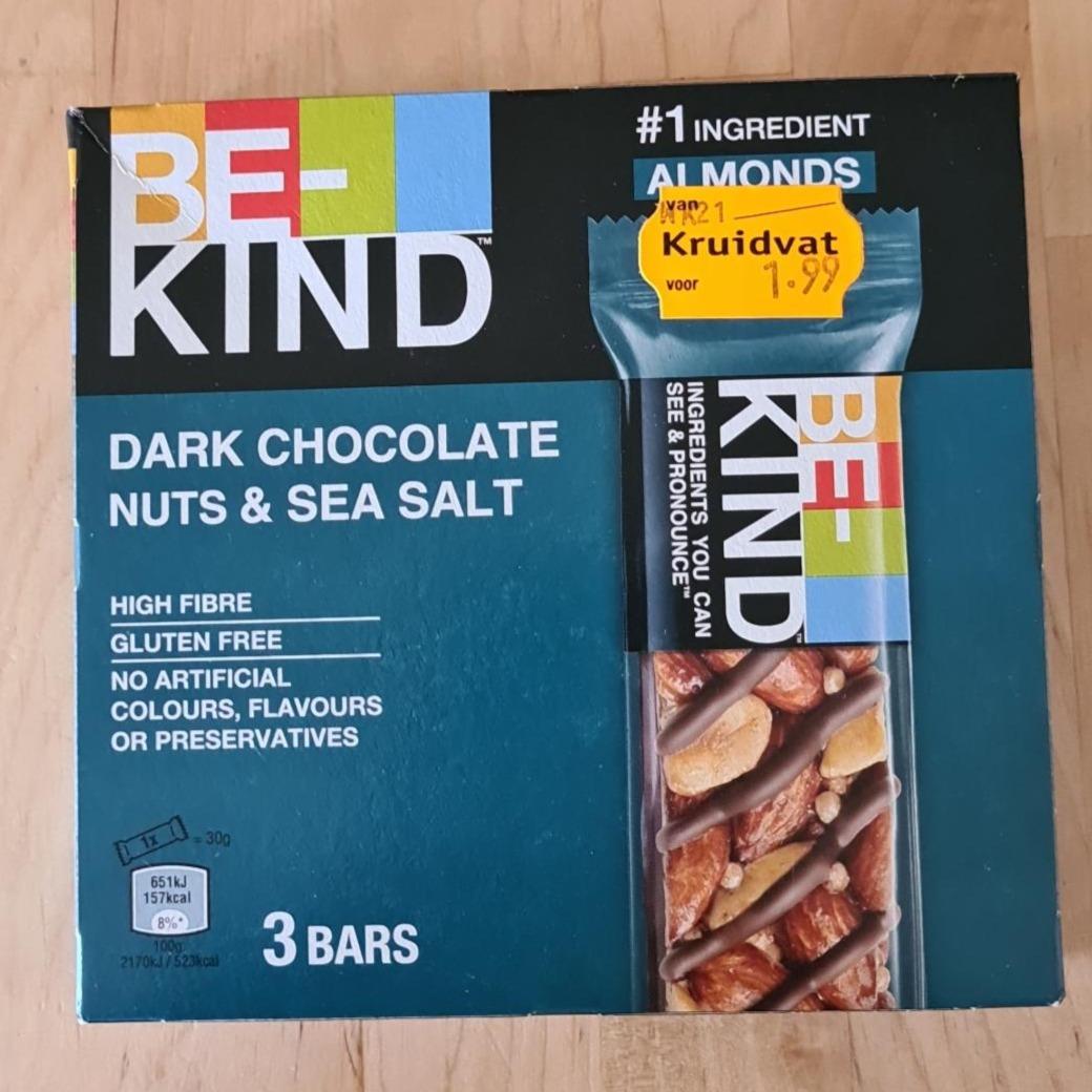 Képek - Dark chocolate nuts & salt Be-kind