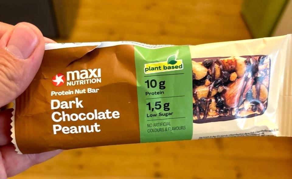 Képek - Protein nut bar Dark Chocolate Peanut Maxi Nutrition