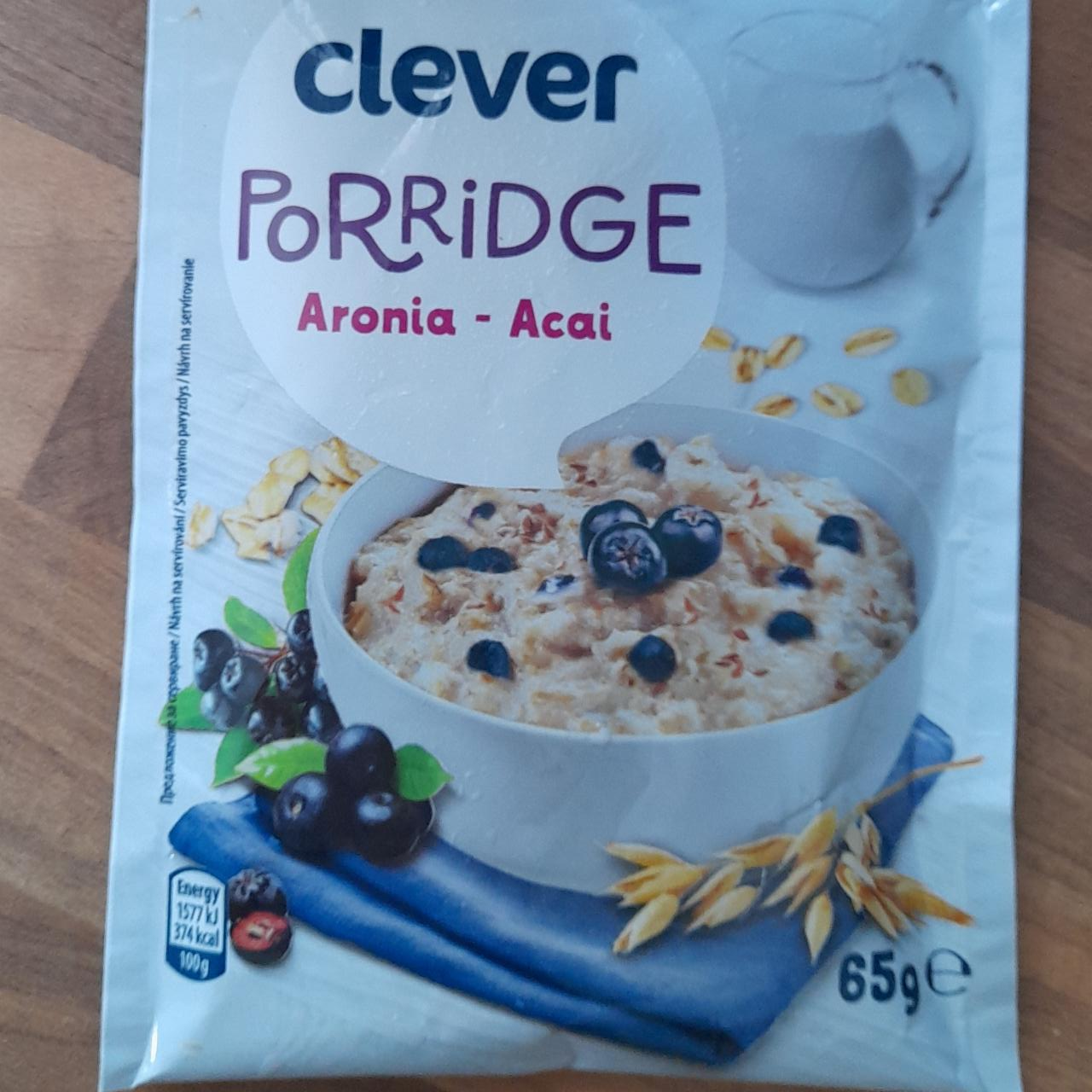 Képek - Porridge aronia-acai Clever