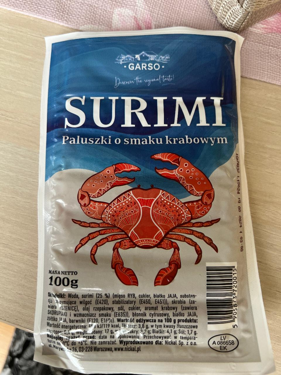 Képek - Surimi GARSO