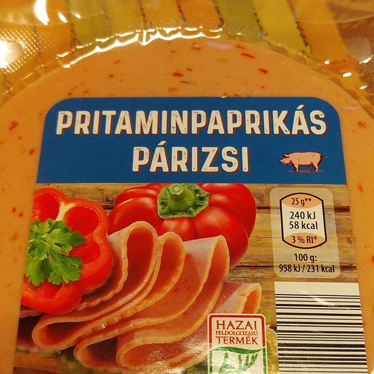 Képek - Pritaminpaprikás sertéspárizsi Aldi