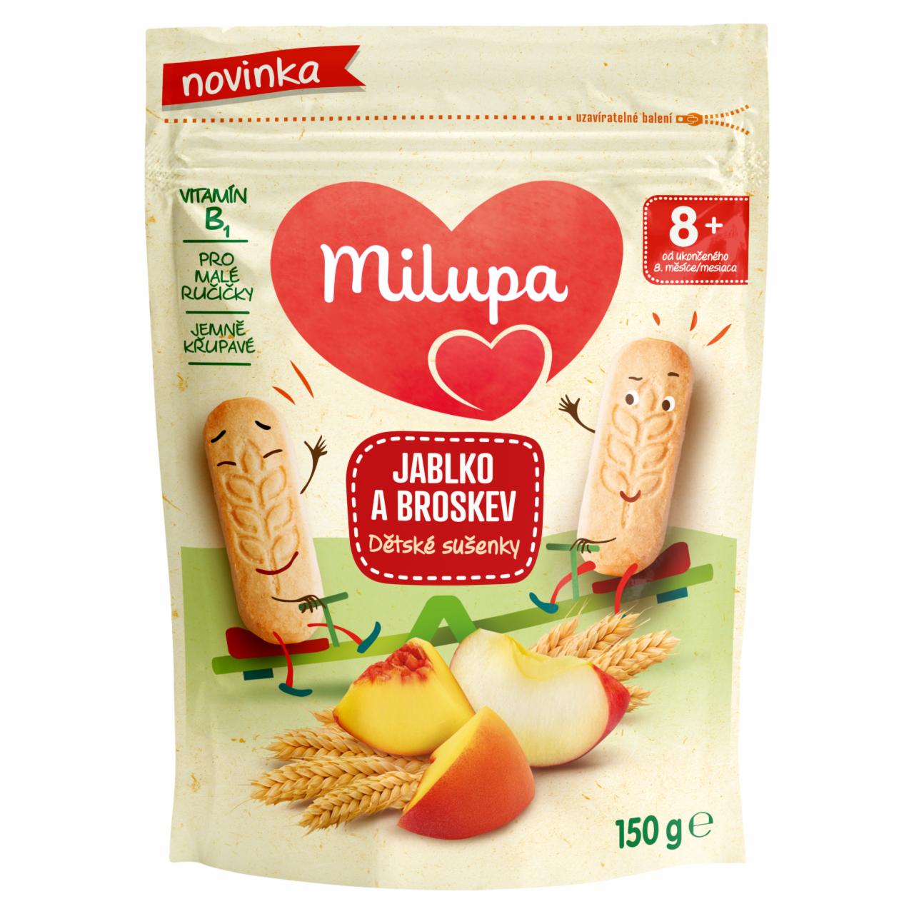 Képek - Milupa alma-barack ízű keksz 150 g