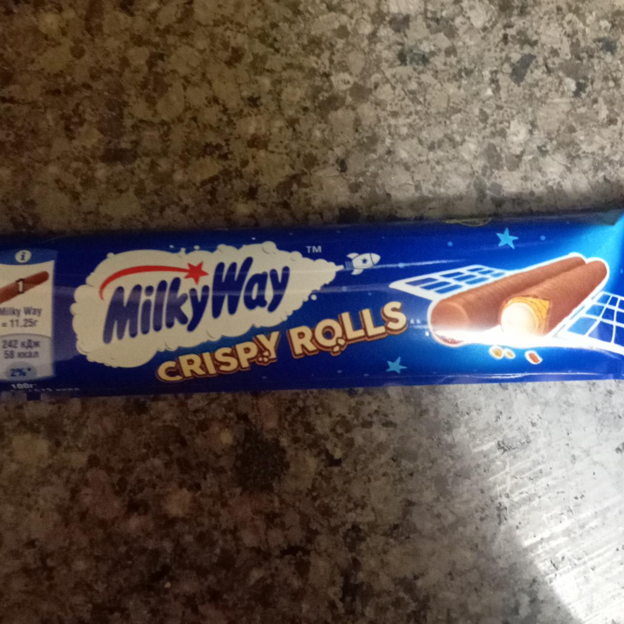 Képek - Milky Way Crispy Rolls tejcsokoládé 25 g