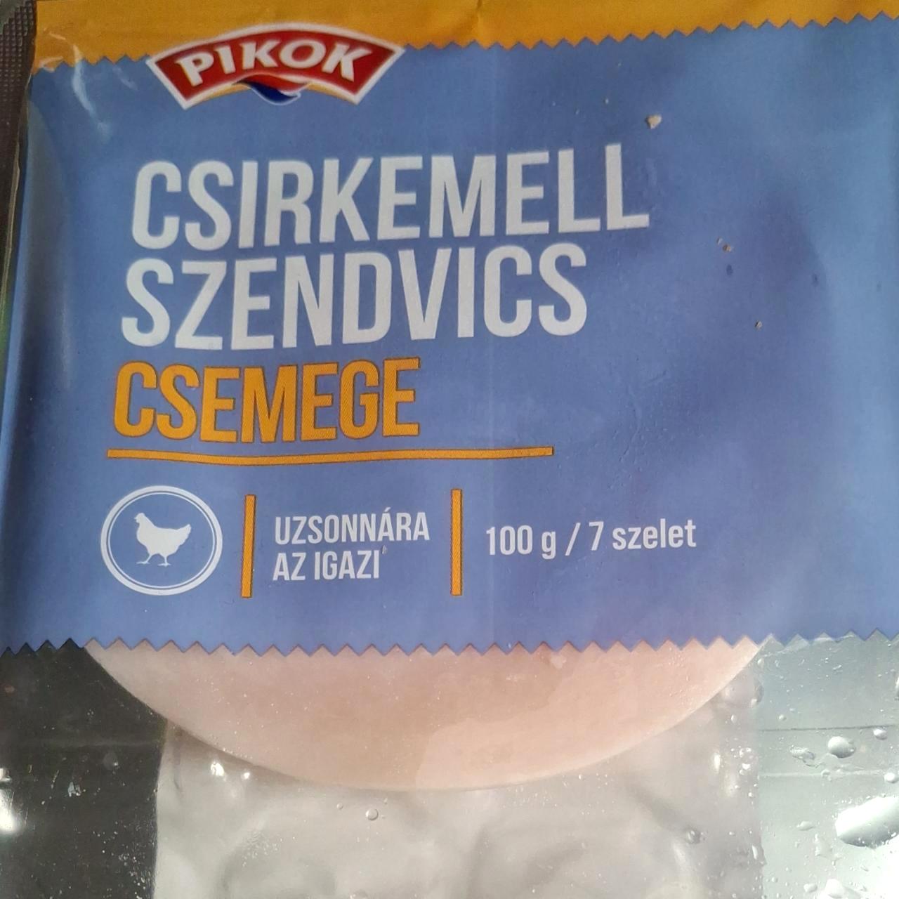 Képek - Csirkemell szendvics csemege Pikok