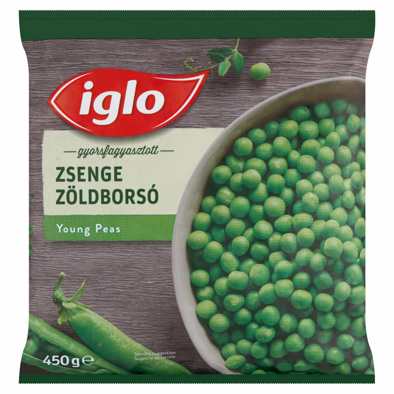 Képek - Iglo gyorsfagyasztott zsenge zöldborsó 450 g