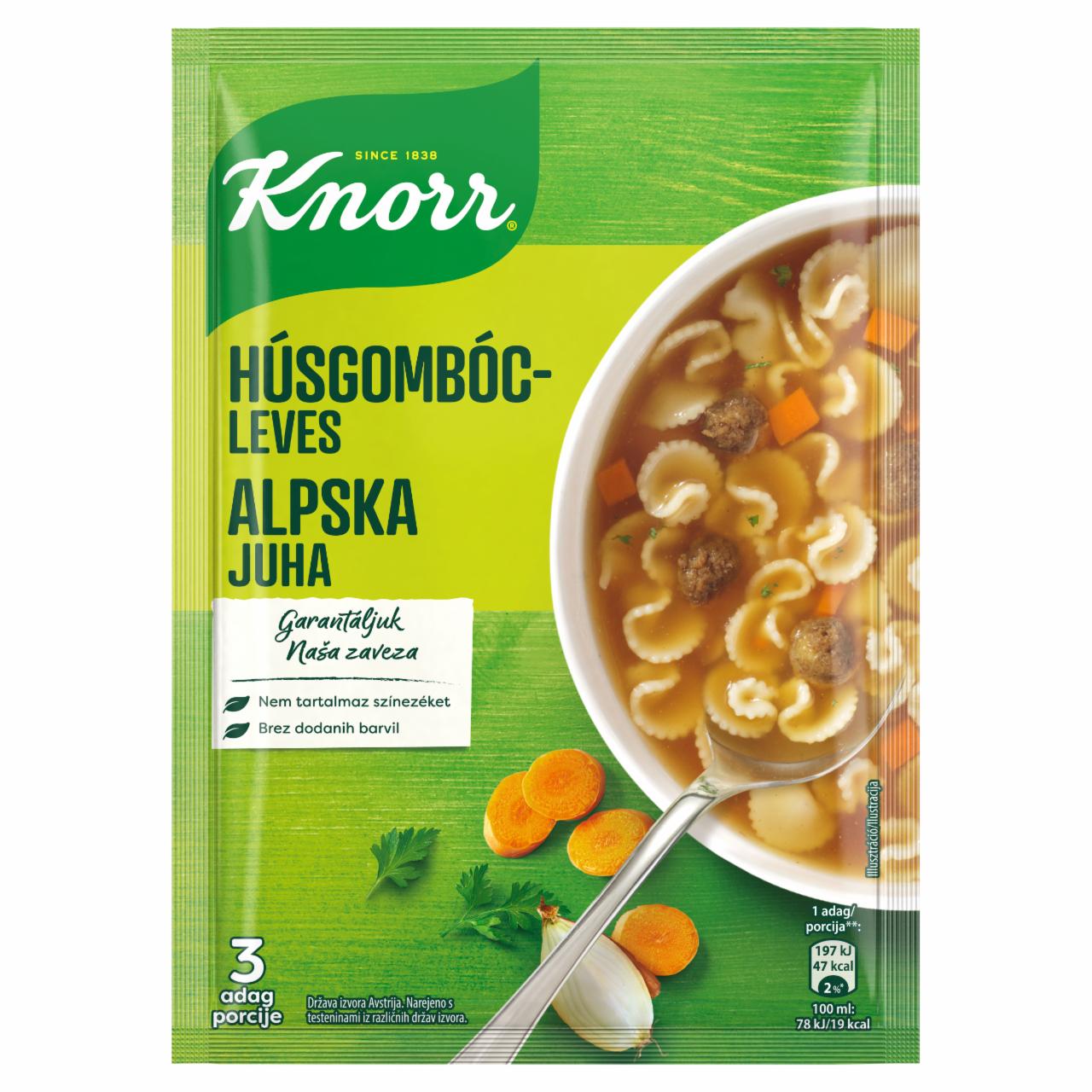 Képek - Knorr húsgombóc leves 43 g