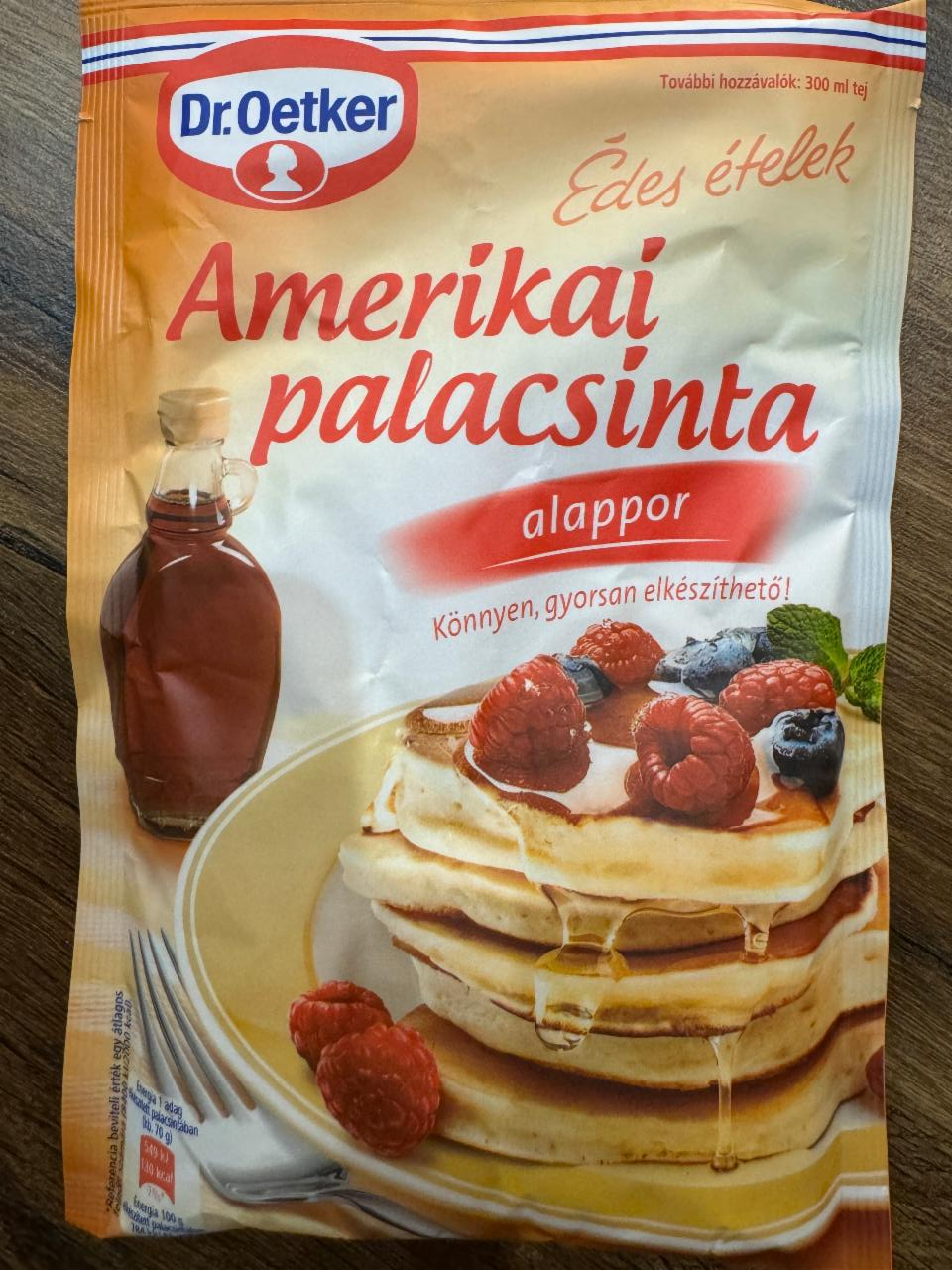 Képek - Amerikai Palacsinta Dr.Oetker