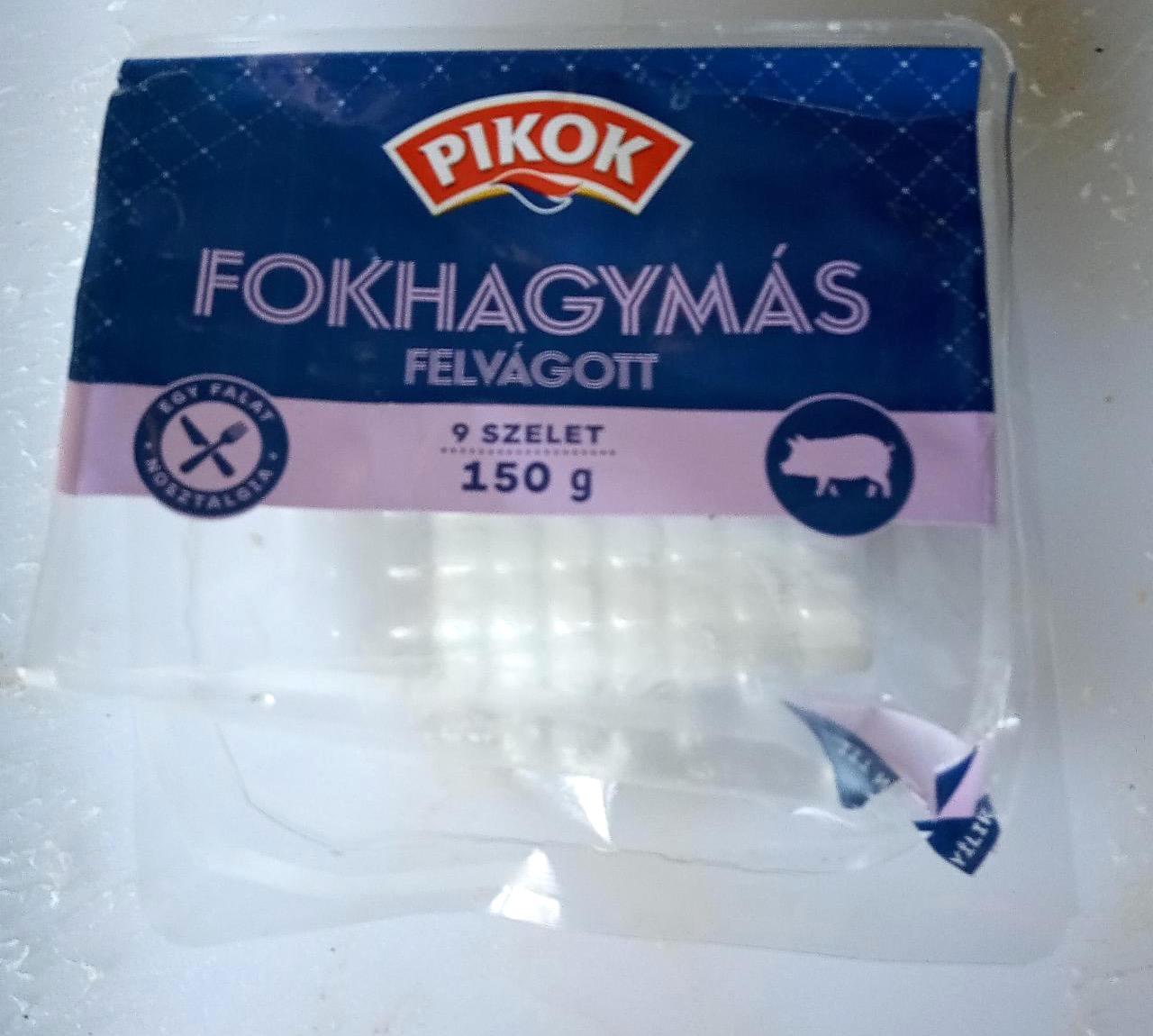 Képek - Fokhagymás felvágott Pikok