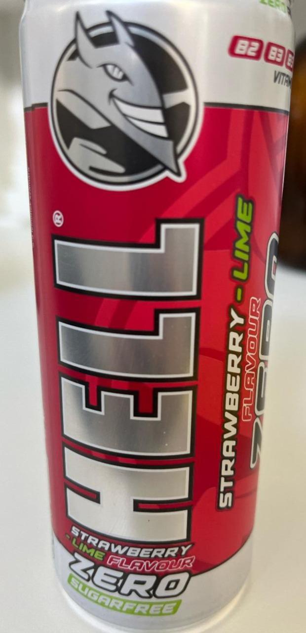 Képek - Hell strawberry-lime flavour zero