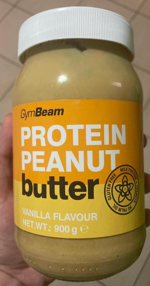 Képek - Protein peanut butter - vanilla flavour GymBeam