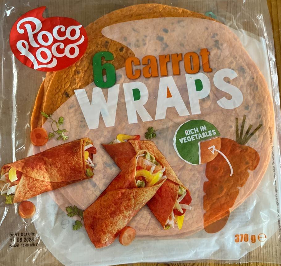 Képek - 6 Carrot wraps Poco Loco