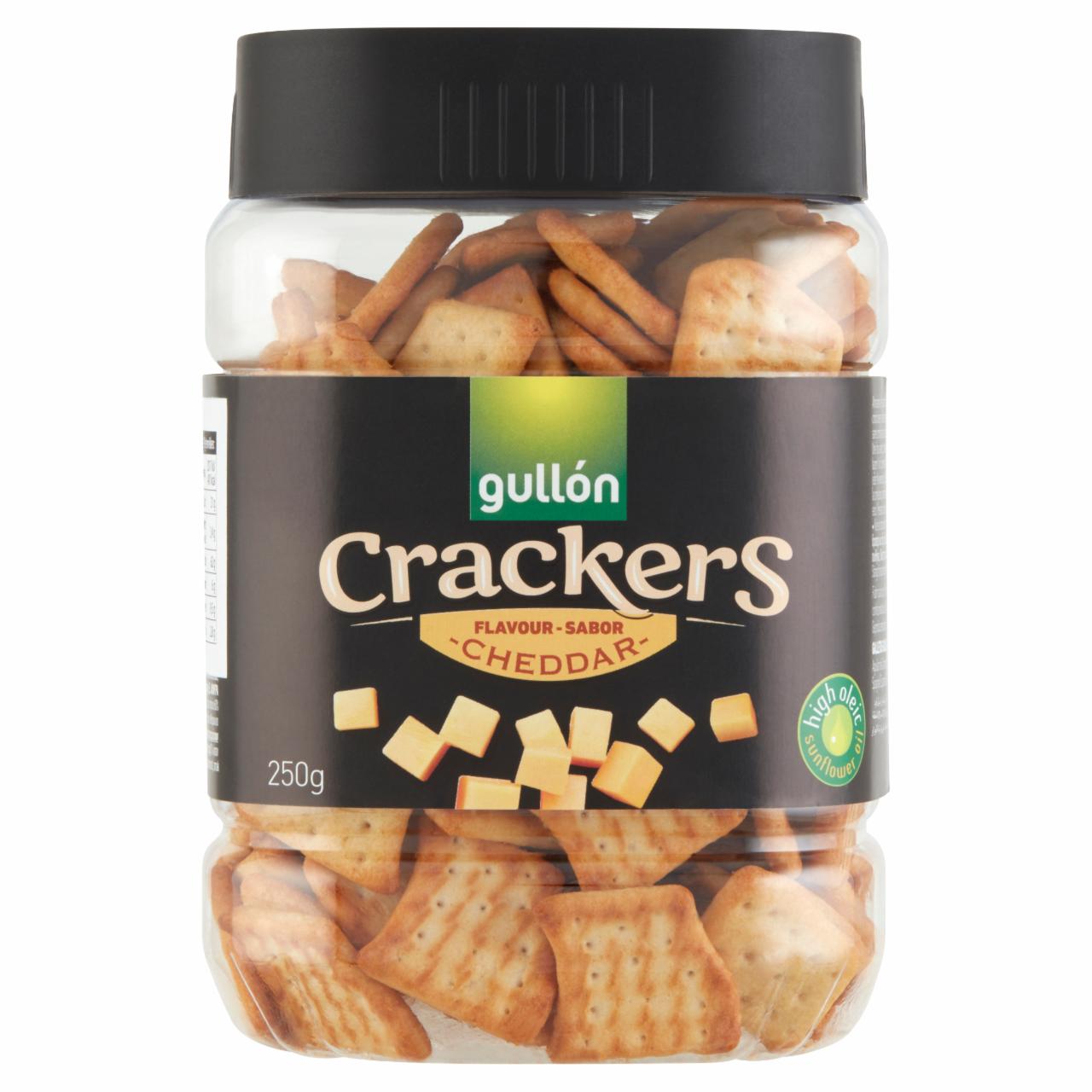 Képek - Gullón Cracker sós keksz cheddar sajttal 250 g