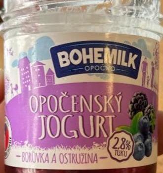 Képek - Opočenský jogurt borůvka a ostružina 2,8% Bohemilk