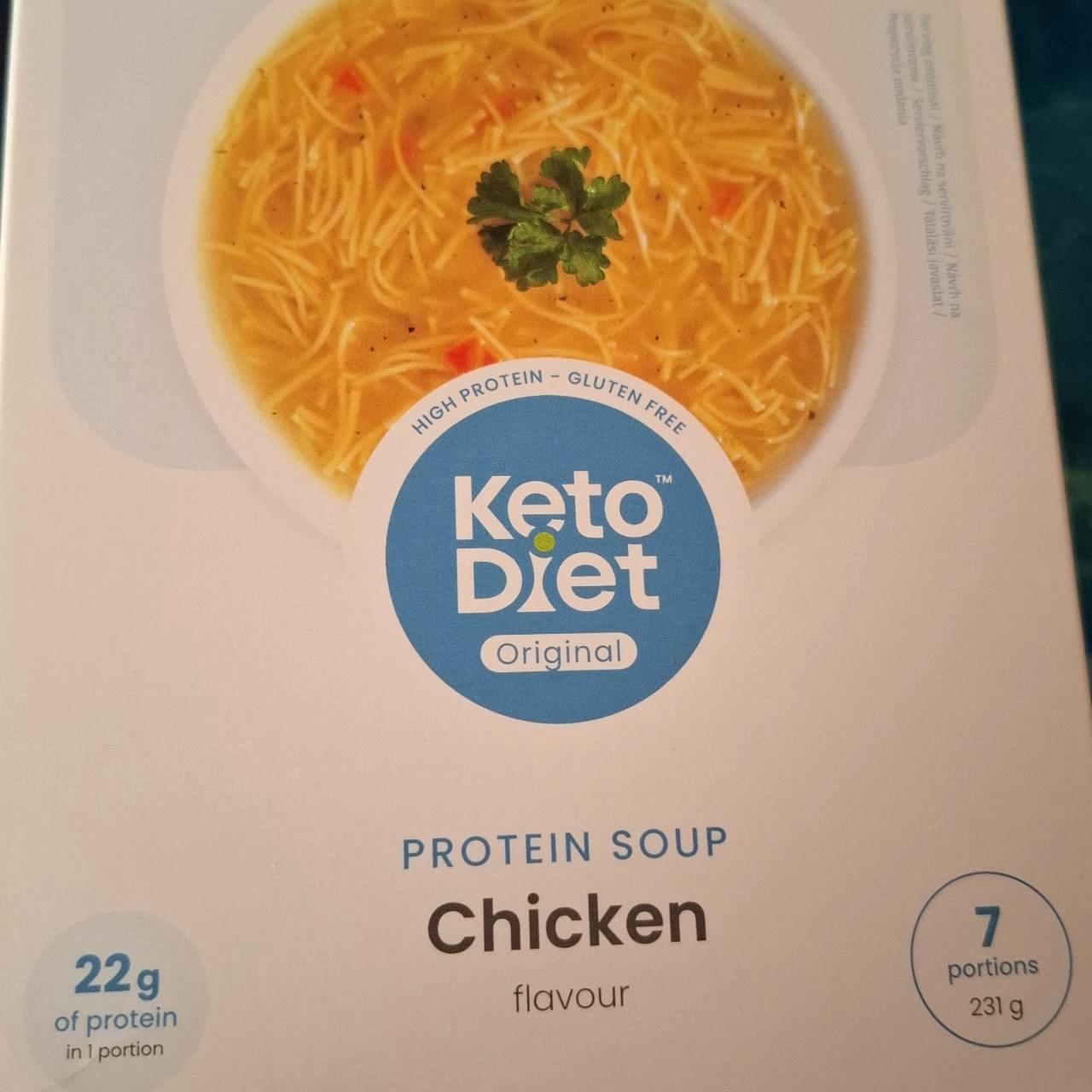 Képek - Protein soup chicken flavour KetoDiet