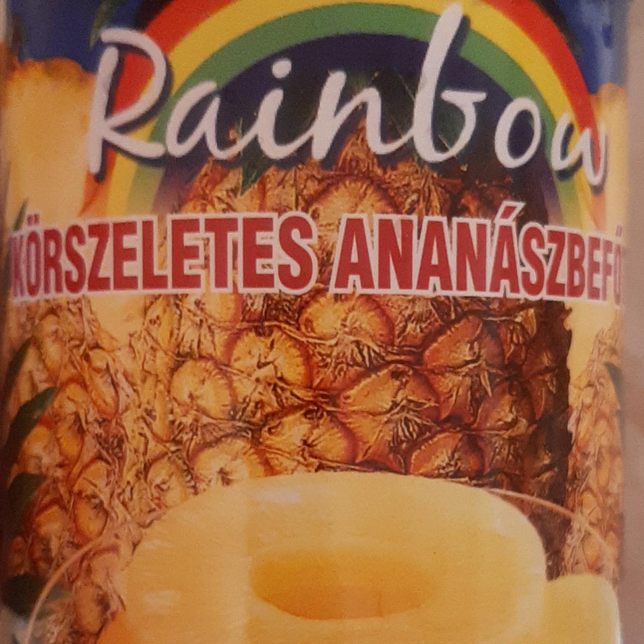 Képek - Körszeletes ananászbefőtt Rainbow