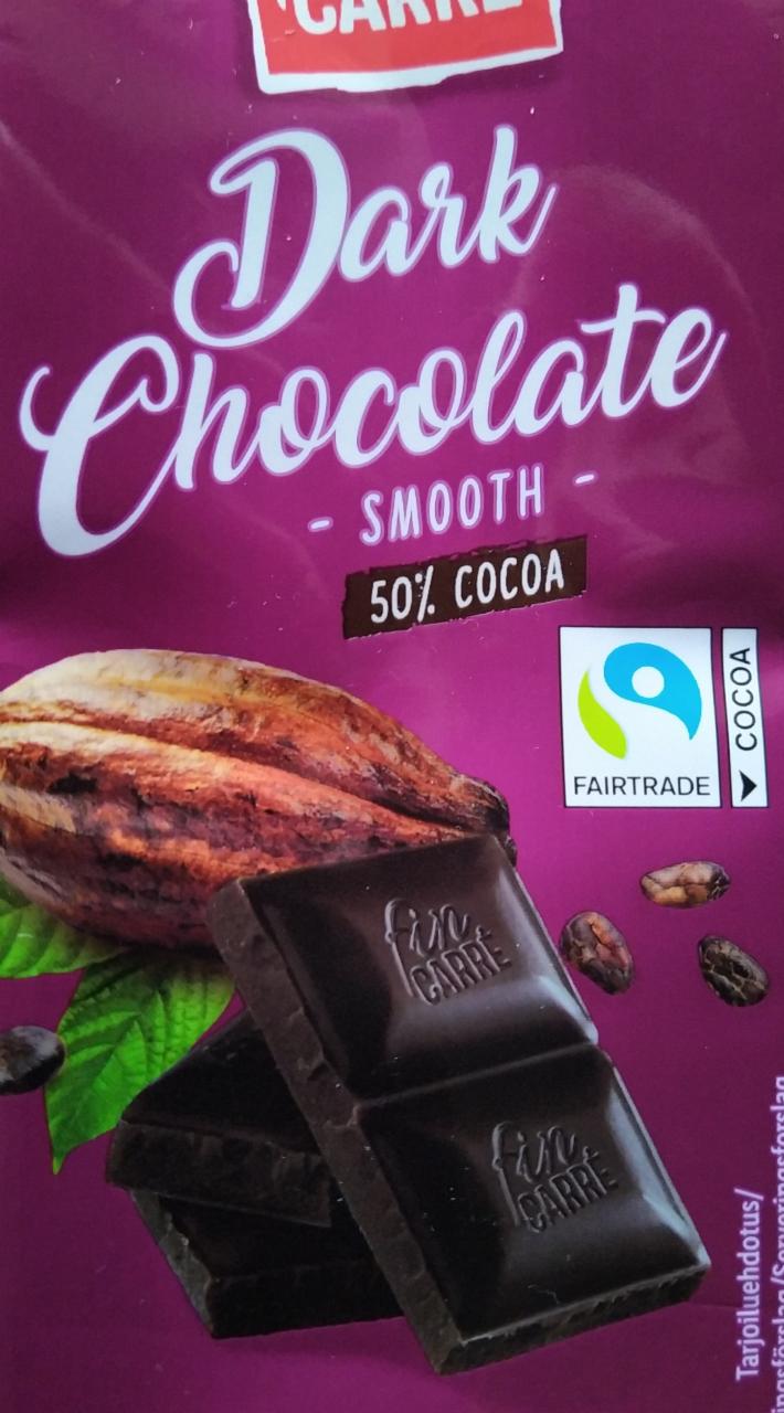 Képek - Dark chocolate smooth 50% Fin Carré