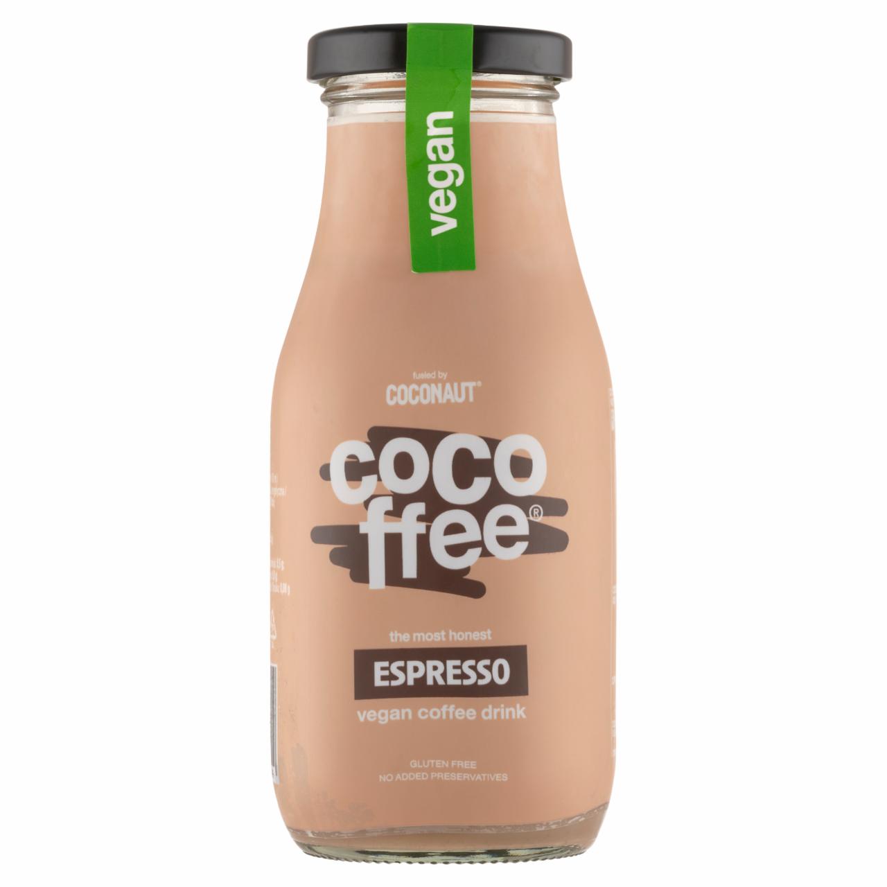 Képek - Cocoffee kókuszvíz alapú vegán kávéital espresso ízesítéssel 280 ml