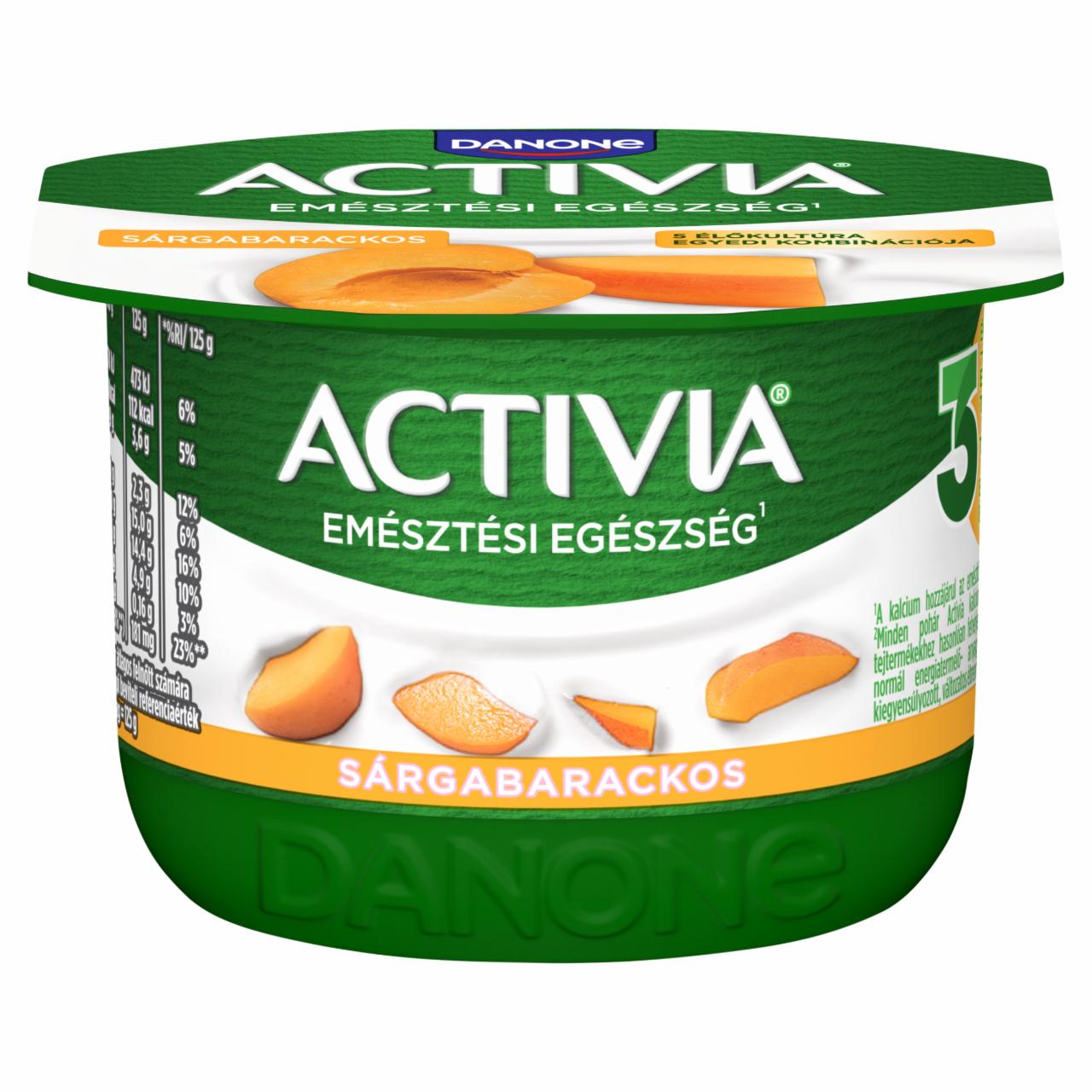 Képek - Danone Activia élőflórás sárgabarackos joghurt 125 g