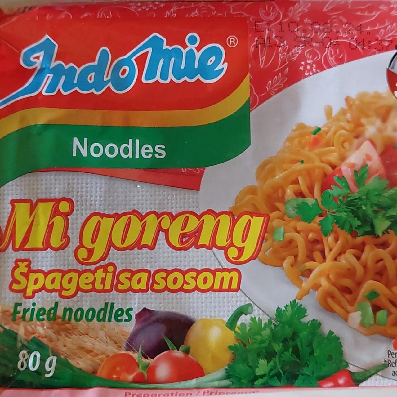 Képek - Noodles Mi goreng špageti sa sosom IndoMie