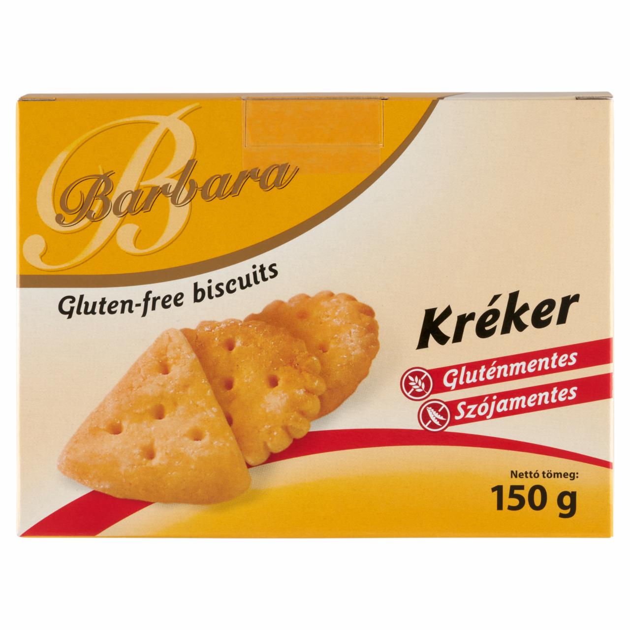 Képek - Barbara gluténmentes kréker 150 g