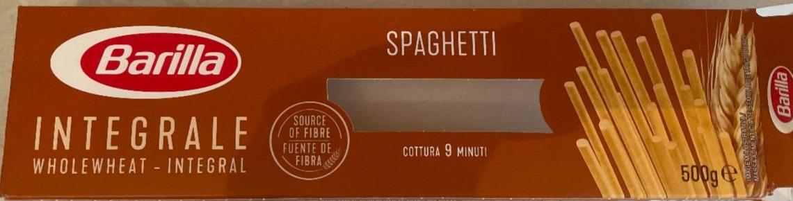 Képek - Barilla Spaghetti N.5 teljes kiőrlésű szálas durum száraztészta 500 g