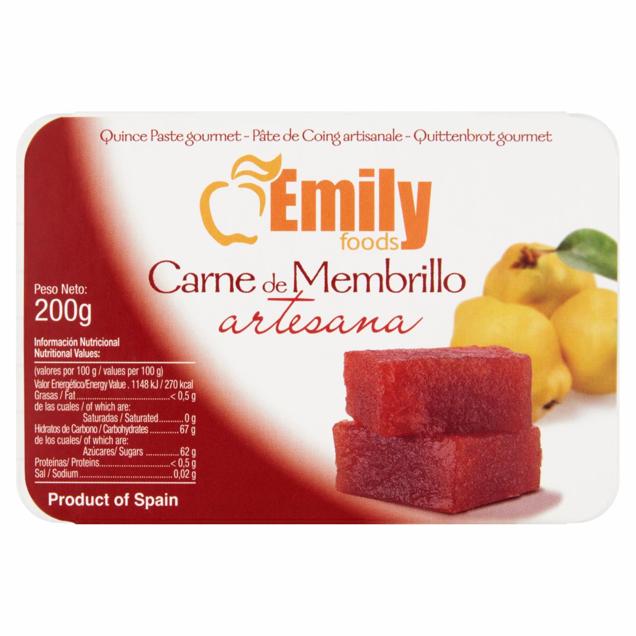 Képek - Emily Foods ínyenc birsalmasajt 200 g