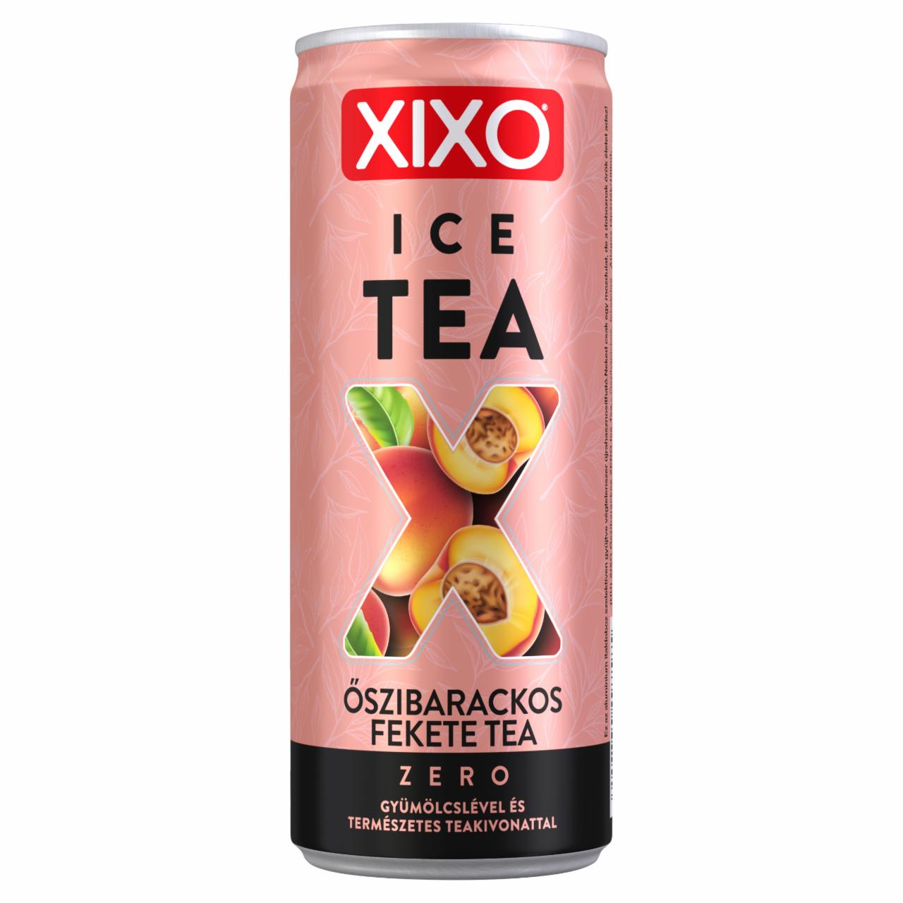 Képek - XIXO Ice Tea Zero őszibarackos jegestea 250 ml