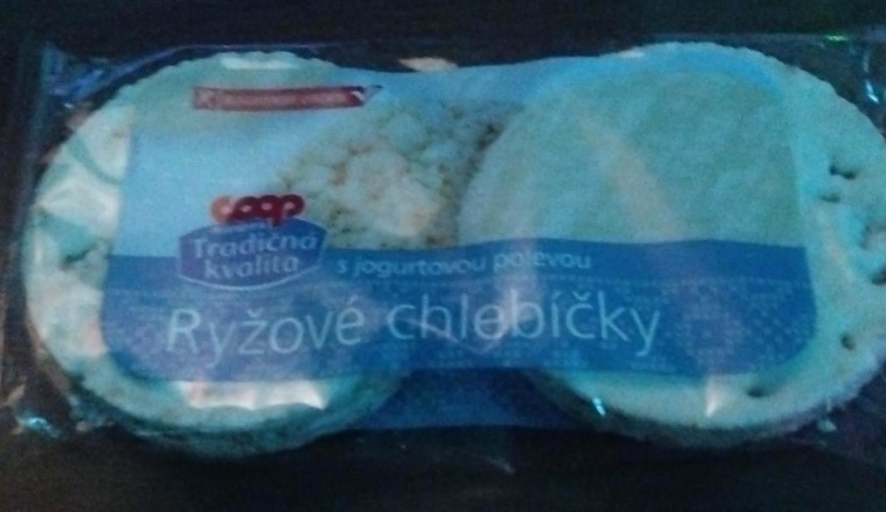 Képek - Ryžové chlebíčky s jogurtovou polevou Coop