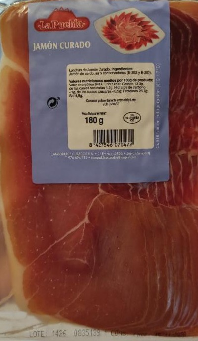 Képek - jamon curado La Puebla