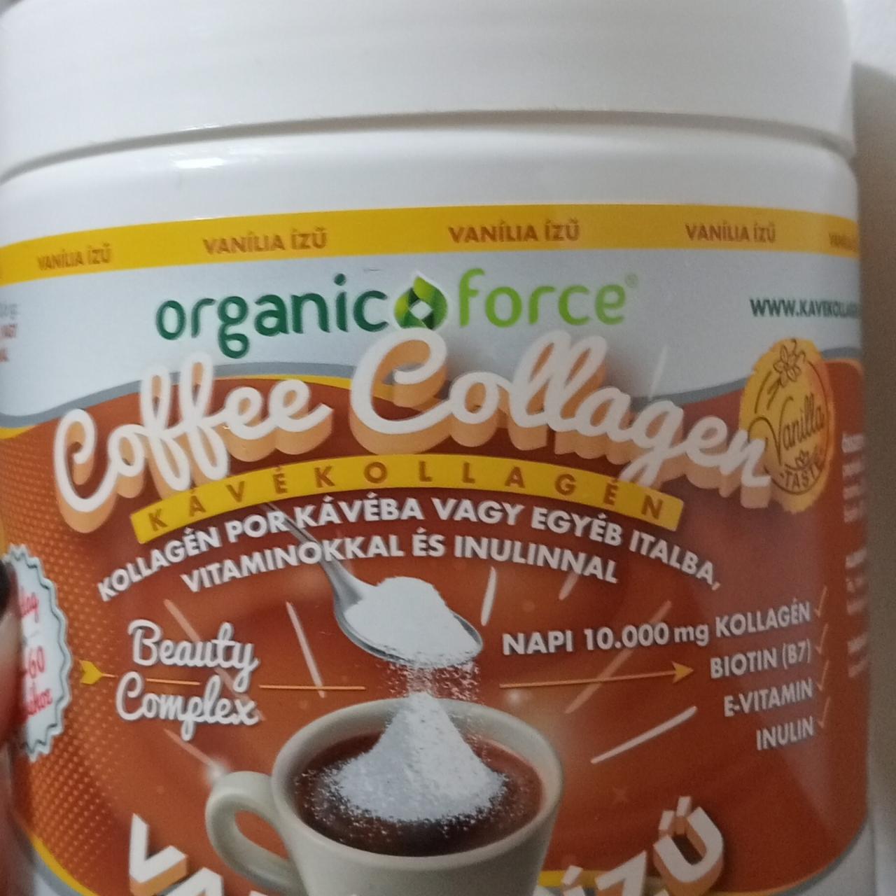 Képek - Coffee Collagen vanília ízű organic force