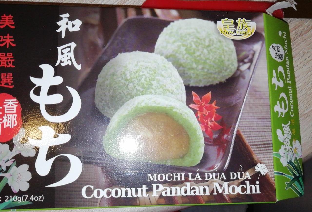 Képek - Coconut pandan mochi