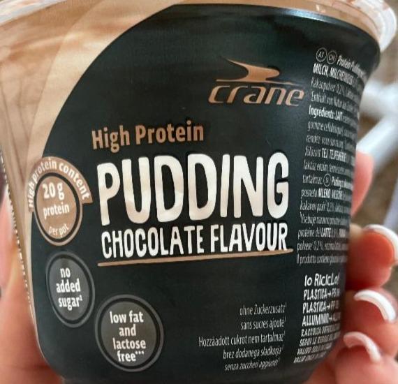 Képek - High Protein Pudding Chocolate flavour Crane