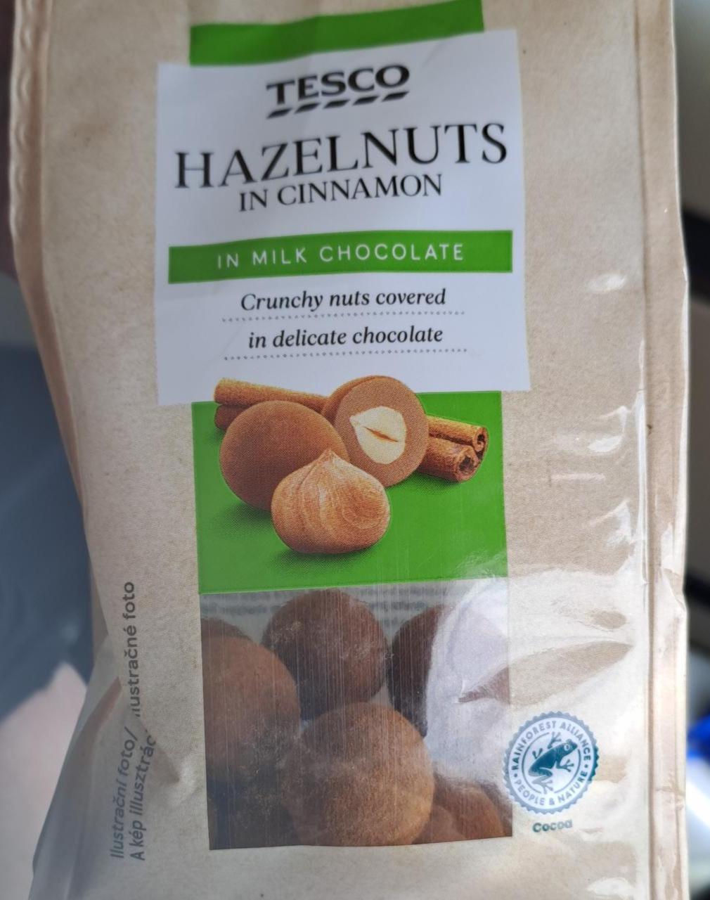 Képek - Hazelnuts in cinnamon in milk chocolate Tesco