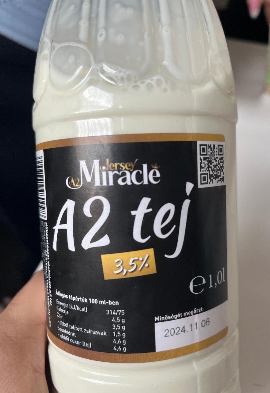 Képek - A2 tej 3,5% Jersey Miracle