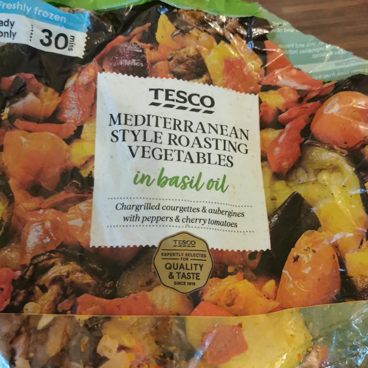 Képek - Mediterranean style roasting vegetables Tesco