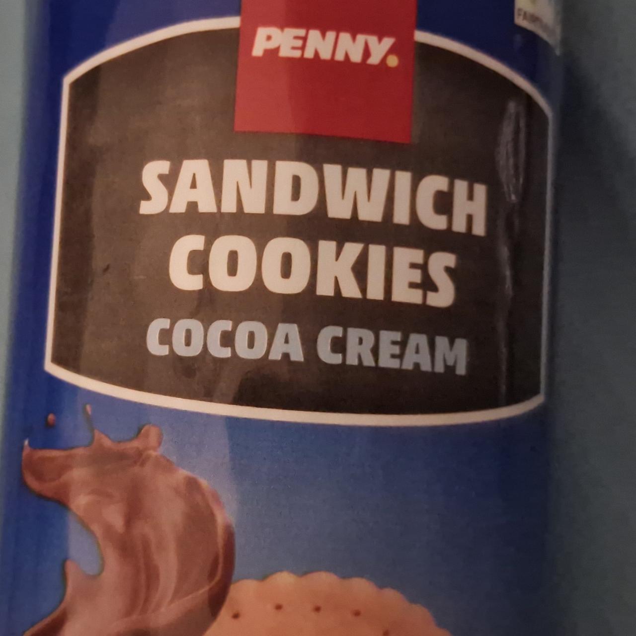 Képek - Sandwich cookies cocoa cream Penny