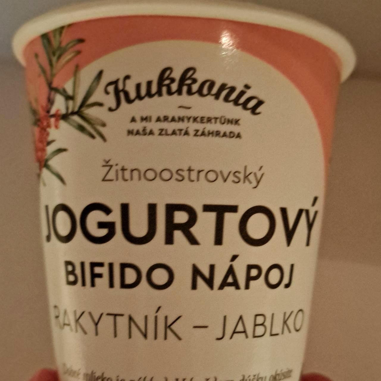 Képek - Jogurtový bifido nápoj Rakytník-jablko Kukkonia