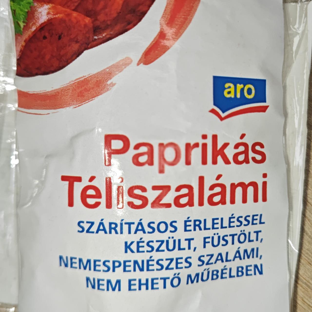 Képek - Paprikás téliszalámi Aro