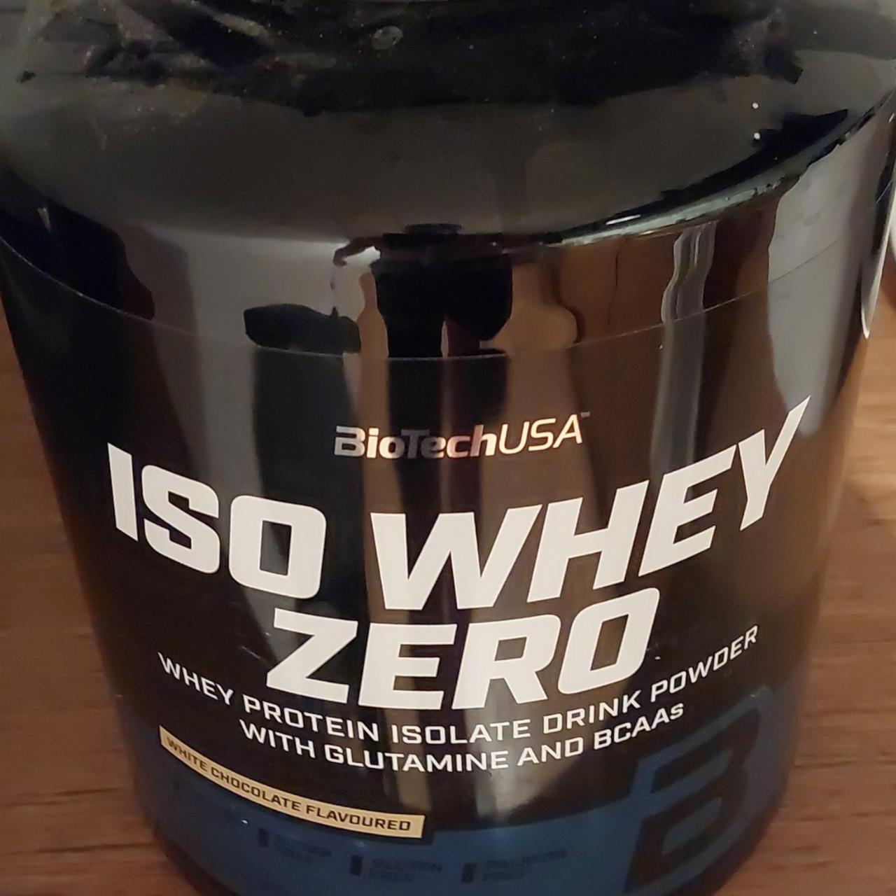 Képek - ISO Whey Zero white chocolate Biotech USA